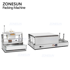 Máquina Semiautomática ZONESUN ZS-ACW1 para Envolver, Doblar y Sellar Cajas de Perfumes y Cosméticos con Film Celofán BOPP - Product Image 6