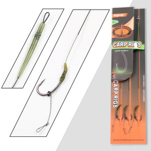 Pêche à la carpe Blow Back Rig Curve Shank X Hooks - Ready Made Blow Back Rigs - Product Image 1
