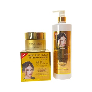 <span class=keywords><strong>Crema</strong></span> Viso OEM Private Label con Oro 24K, Acido Cogico, Collagene e AHA per Acne, Sbiancante e Illuminante - Product Image 2