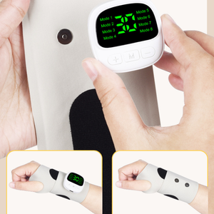 Masajeador Vibratorio Inalámbrico, Muñequeras, Correa para el Túnel Carpiano, EMS Eléctrico, Bandas de Masaje Inteligentes para la Muñeca - Product Image 6