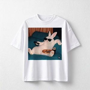 Camiseta Unisex Divertida con Estampado de Gato en la Bañera '<span class=keywords><strong>How</strong></span> to Be Rich', Estilo Vintage Lavado, Negra, Holgada, Informal, de Manga Corta para Hombre - Product Image 3