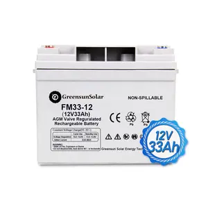 Groothandel Gel Lood Zuur Batterij Prijs 12V 28ah 33ah 38ah 55ah 65ah Diepe Cyclus Zonne-Gel Batterij Prijs Leoch