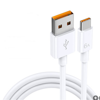 Baseus — câble USB 6A de Type C vers USB, Charge rapide, transfert de données, compatible avec Huawei