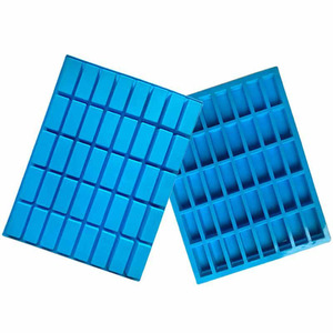 Moldes de Silicona Reutilizables de 40 Cavidades para Chocolate y Dulces, Mini Bandejas para Cubitos de Hielo, Moldes de Silicona para Caramelos, Gelatina y Cubitos de Hielo - Product Image 2