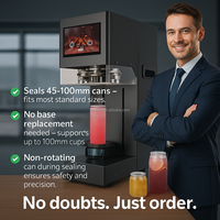 Meilleur prix – Scelleuse électrique portable pour canettes PET, machine à sceller les boissons gazeuses, le café et les gâteaux, pour l'alimentation et les boissons