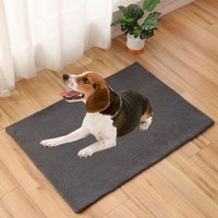 Tapis de couchage pour chien, tapis chaud, confortable, doux, personnalisable, tapis de couchage pour animaux de compagnie pour chats et chiens