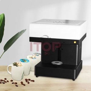 เครื่องพิมพ์กาแฟ Selfi 3D เชิงพาณิชย์,เครื่องพิมพ์กาแฟลาเต้อาร์ตอัตโนมัติเครื่องพิมพ์ Wifi สำหรับร้านกาแฟร้านชานม - Product Image 3