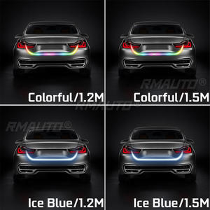 Feux de coffre arrière de voiture 5 modes, multicolores RGB, bande LED dynamique pour frein, clignotant et avertissement, 120cm 150cm - Product Image 2
