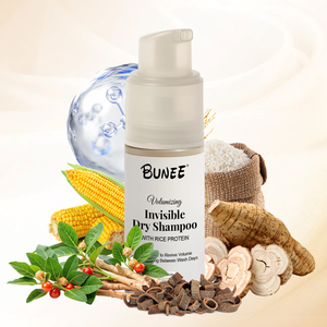 Poudre de shampoing sec bio 28,4g en gros, protéine de riz hydratante, traitement antipelliculaire et rafraîchissant <span class=keywords><strong>pour</strong></span> <span class=keywords><strong>cheveux</strong></span> volumineux et gras - Product Image 4