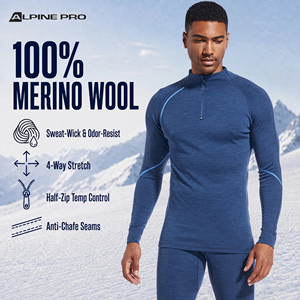 Biancheria intima da <span class=keywords><strong>uomo</strong></span> Alpine PRO Merino termica sport invernali mutandoni da sci per <span class=keywords><strong>uomo</strong></span> - Product Image 1