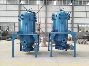 Nouvelle presse à filtre à feuilles entièrement automatique avec décharge automatique des scories, filtration continue pour raffinage d'huile comestible, capacité 500L/h, 30-35 PSI - Product Image 2