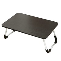 Petite table pliante avec porte-gobelet tiroir lit en bois ordinateur portable étude bureau salle à manger table de lit antidérapante pour la maison