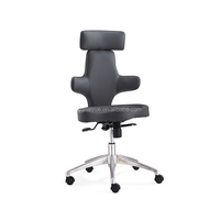 Chaise de bureau ergonomique à dossier haut, tabouret de bureau de styliste HY6033