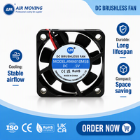 Ventilateur de refroidissement axial électrique DC réglable AM4010M5B 40x40x10mm 5V sans balais haute vitesse mini silencieux à roulement à billes pour serveur