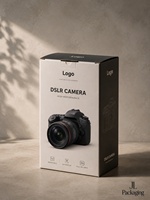 Boîte cadeau personnalisée pour appareil photo reflex numérique, emballage de luxe en papier pour appareil photo, fournisseur et fabricant d'emballages, qualité supérieure