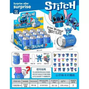 Vente en gros de porte-clés <span class=keywords><strong>poupée</strong></span> en PVC très demandés pour collection de figurines et jouets, boîte mystère Stitch - Product Image 2