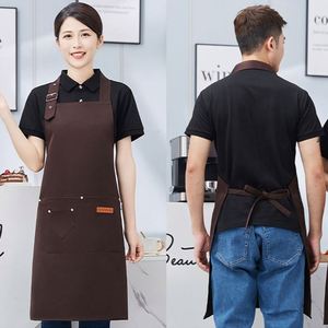 High Quality <b>Waterproof</b> Hotel Restaurant Waiter Uniform Custom Logo Kitchen <b>Apron</b> - Product Image 4