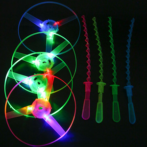 Juguete de Plástico Luminoso de Libélula de Bambú Voladora, para Niños de 4 a 6 Años, Unisex, Clásico, para Jugar al Aire Libre - Product Image 3