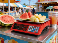 Báscula Electrónica de Precisión de 30 kg/40 kg, Báscula Digital Comercial para Supermercados, Frutas y Verduras