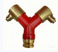 Distributeurs et séparateurs d'hydrants d'incendie en laiton de type Y série BS Flexibles et durables Installation facile