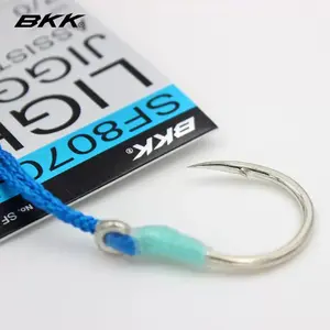 BKK SF8070-3X-NP Leicht-Jigging-Assistenz leuchtende Haken 1/0#-11/0# Seefischen im Großhandel