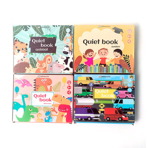 Libro Interattivo Silenzioso per Bambini, Giocattolo Educativo, Il Mio Primo Libro delle Attività, Libro Fai-da-Te per l'Apprendimento e il Riconoscimento delle Forme - Product Image 4