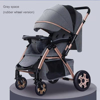 Poussette pour bébé pliable et portable JXB à prix avantageux, en Oxford, pour poupée