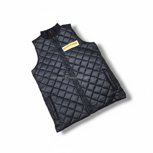 Veste matelassée de haute qualité pour hommes, veste respirante à col côtelé, meilleure veste à bulles en polyester - Product Image 1