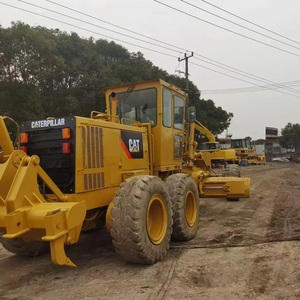 Motoniveladora de ruedas usada Caterpillar 140H 140G 140K Construcción Minería Máquina de movimiento de tierras Motoniveladora usada a la venta - Product Image 3