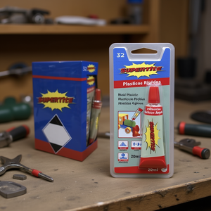 Adesivo Rigido in Plastica 20ml Formula Acrilica per Uso Industriale - Product Image 3