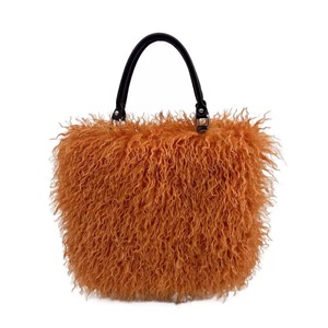 <span class=keywords><strong>Sac</strong></span> fourre-tout en fourrure d'agneau moelleuse tendance, grande capacité, <span class=keywords><strong>sac</strong></span> à bandoulière doux pour femme, <span class=keywords><strong>sac</strong></span> en fourrure de Mongolie - Product Image 5
