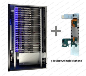 Telefono <span class=keywords><strong>cellulare</strong></span> <span class=keywords><strong>S10</strong></span> gruppo sistema di controllo di proiezione equipaggiamento integrato scheda madre in alluminio telaio per Android Farm Phone Box - Product Image 3