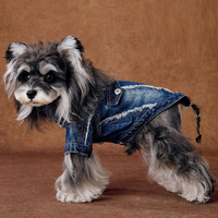 Nouvelle Collection 2026 : Veste en Jean Tendance pour Animaux – Blouson en Denim pour Chien et Vêtements pour Chat