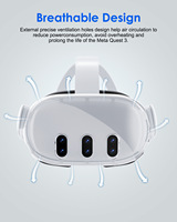 Coque transparente AL-Q113 VR pour Meta Quest 3, lentille de protection en cristal pour lunettes Meta Quest 3