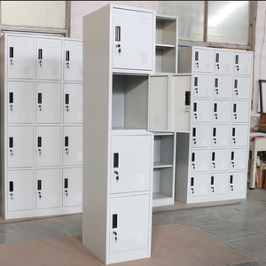 Casiers de rangement métalliques de haute qualité pour écoles, gymnases, vestiaires, casier à 4 portes, casier en acier pour employés - Product Image 1