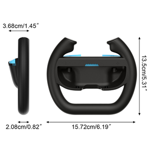 Ergonomic Steering Wheel for <strong>Switch</strong> 2 Controller <strong>Grip</strong> Wired ABS Hand <strong>Grips</strong> for Joy-Con Accessory Protective Gamepad Accessories - Product Image 4