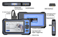 MUCAR 682 Outil de diagnostic de voiture CANFD OBD2 Scanner Contrôle bidirectionnel 20 Reset Système complet de diagnostic Mise à jour gratuite