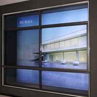 Ventanas Corredizas Antirrobo de Aluminio con Aislamiento Térmico, Certificación CE y Energy Star, para Hoteles, Escuelas, Villas, Salas de Estar y Cocinas