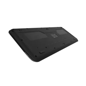 AX2900 2.4 Ghz Wireless standard Keyboard Comfortable full-size Ultra- thin Keyboard Black Rubber keyboard