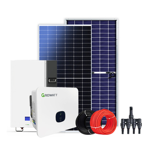 ระบบโซลาร์เซลล์แบบออฟกริด ผลิตในจีน ขนาด 15KW 10KW 20KW ระบบพลังงานแสงอาทิตย์แบบออฟกริดครบชุด พร้อมแบตเตอรี่เจลตะกั่ว-กรด - Product Image 2