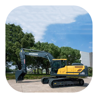 Excavatrice hydraulique d'occasion Hyundai HX245, 26 tonnes, sur chenilles, 150 kW, machine de construction, HX220L HX230L HX275L HX305L HX315L
