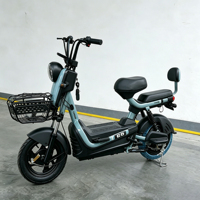 Bicicleta Eléctrica G1 350W-500W, Motor sin Escobillas de 48V, Cuadro de Aluminio, Diseño Moderno, para Adultos, Fabricada en China, OEM/ODM, Digital, de Alta Velocidad