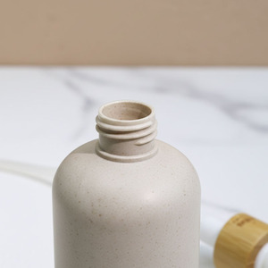 Umwelt freundliche Weizenstrohpumpen-Spender flasche Perfekt für Dusch gel-und Flüssig seifen verpackungen - Product Image 6