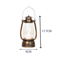 Lanterne LED vintage personnalisée à télécommande, lampe suspendue rétro pour fête, maison, Noël, festival, vente en gros