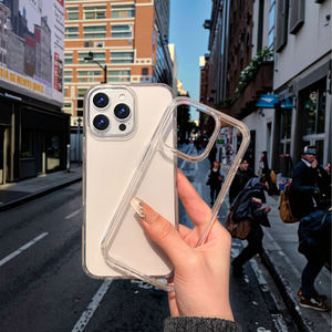 आईफोन के लिए लक्जरी पारदर्शी मोबाइल फोन मामले 13 14 15 16 17 प्रो अधिकतम मोबाइल फोन बैग और मामले कवर किए गए - Product Image 6