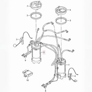 7L6919087B 7L0919087F 7L6919087G 燃料ポンプ アウディ A4 A4L A5 S5 2008-2022年式用 |   OE交換品 - Product Image 5