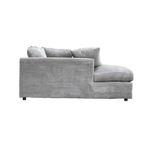 Set Divani Turchi Moderni <span class=keywords><strong>Divano</strong></span> Angolare a L in Tessuto Grigio - Product Image 3