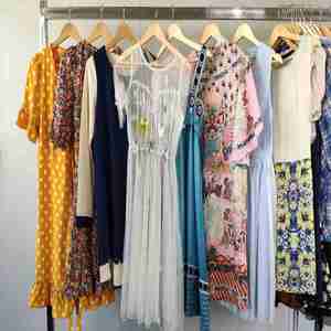 ชุดเดรสวินเทจสำหรับผู้หญิงเสื้อผ้า<span class=keywords><strong>มือ</strong></span><span class=keywords><strong>สอง</strong></span> - Product Image 5