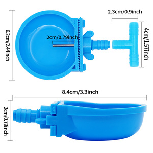 <span class=keywords><strong>Abreuvoir</strong></span> automatique pour lapins, coupelle à eau en plastique pour lapins, <span class=keywords><strong>abreuvoir</strong></span> pour lapins à vendre - Product Image 3