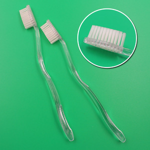 Cepillo de dientes con mango transparente HX 01, manual para adultos, mango largo, cuidado bucal - Product Image 5